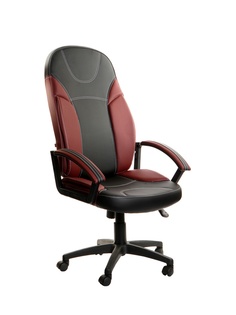 Компьютерное кресло TetChair Twister искусственная кожа Black-Burgundy 5335