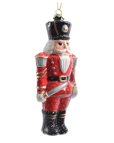 Елочная игрушка Kaemingk Щелкунчик Red 027370