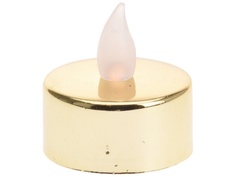 Светодиодная свеча Koopman International Глунцевый Стиль Gold 3.8х3.5cm ADA000530