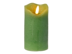 Светодиодная свеча Kaemingk Живая душа 7x3cm Eucalyptus 480041