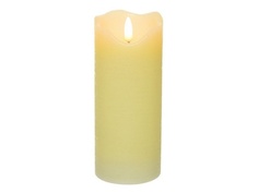 Светодиодная свеча Kaemingk Живая душа 7x17cm Cream 480017