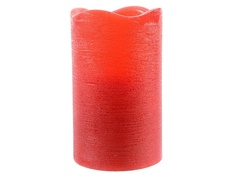 Светодиодная свеча Kaemingk Классика 7.5x12.5cm Red 483380