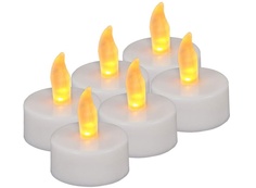 Светодиодная свеча Kaemingk Классическая 3.8x4.5cm 6шт White 482269