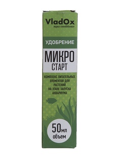 Средство Vladox Микро старт 83389 - Питательный комплекс для аквариумных растений 50мл