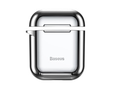 Чехол Baseus Shining Hook Case for Airpods 1/2Generation Silver ARAPPOD-A0S