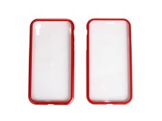 Чехол 360 Strong Magnetic для APPLE iPhone XR Glass Red 108711 Activ
