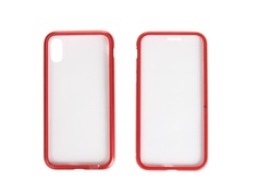 Чехол 360 Strong Magnetic для APPLE iPhone X/XS Glass Red 108708 Activ