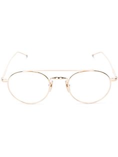 Thom Browne Eyewear оптические очки в круглой оправе