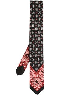 Dolce & Gabbana галстук с монограммой