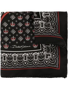 Dolce & Gabbana платок-паше с принтом