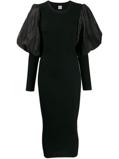 Totême топ с длинными пышными рукавами Toteme