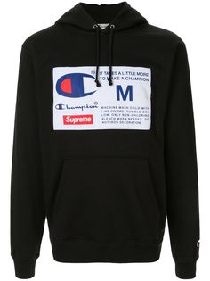 Supreme худи Champion x Supreme