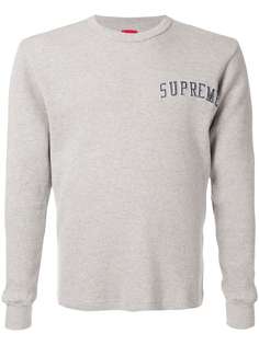 Supreme топ с логотипом