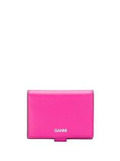 GANNI компактный кошелек с логотипом