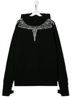 Marcelo Burlon County Of Milan Kids худи с принтом Neon Wings