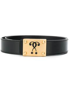 Moschino ремень с пряжкой-логотипом