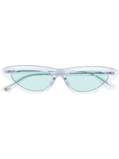 McQ Alexander McQueen затемненные солнцезащитные очки в оправе кошачий глаз