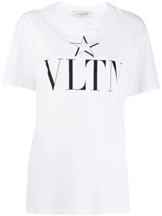 Valentino футболка с принтом VLTNSTAR