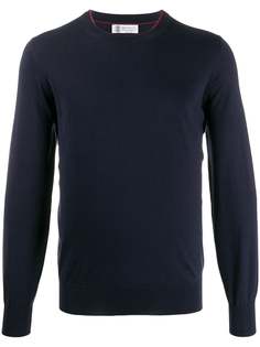Brunello Cucinelli джемпер с круглым вырезом