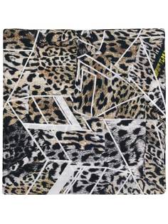 Preen By Thornton Bregazzi шарф с леопардовым принтом