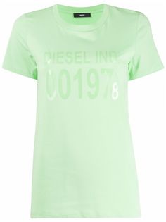 Diesel футболка с короткими рукавами и логотипом