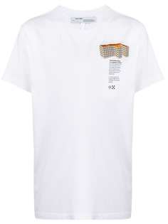 Off-White футболка с принтом Rationalism