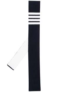 Thom Browne кашемировый галстук с полосками 4-Bar