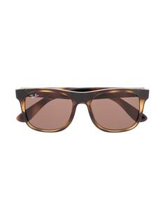 RAY-BAN JUNIOR солнцезащитные очки черепаховой расцветки