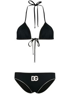 Dolce & Gabbana бикини с логотипом DG