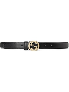 Gucci ремень с пряжкой GG