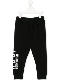 Dsquared2 Kids спортивные брюки с принтом Icon