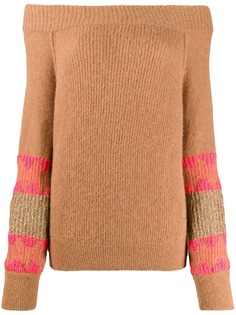 ALESSIA SANTI off-the-shoulder jumper