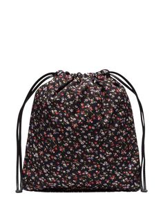 Miu Miu сумка Faille со шнурком и цветочным узором