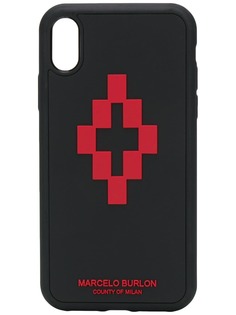 Marcelo Burlon County of Milan чехол для iPhone XR с логотипом