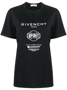 Givenchy футболка Spirit с принтом