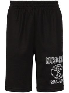 Moschino спортивные шорты с логотипом