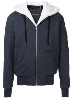 Moose Knuckles флисовое худи His Bunny на молнии