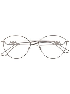 Balenciaga Eyewear очки в круглой оправе