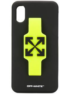 Off-White чехол для iPhone XS с логотипом