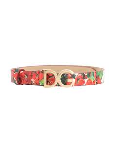 Dolce & Gabbana Kids ремень с принтом Portofino и пряжкой-логотипом