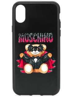 Moschino чехол Bat Teddy Bear для iPhone X/XS
