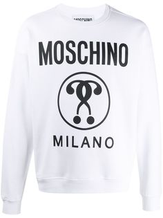 Moschino толстовка с логотипом