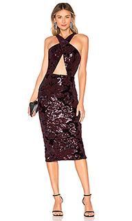 Платье миди stella - Michael Costello