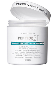 Ватные салфетки для снятия пилинга peptide 21 amino acid exfoliating peel pads - Peter Thomas Roth