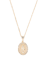 Ожерелье mary pave oval figaro - The M Jewelers NY