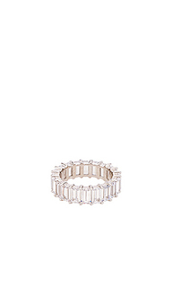 Кольцо emerald cut pave - The M Jewelers NY