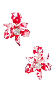 Серьги-цветок lily - Lele Sadoughi