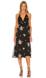 Платье миди gabriella - MAJORELLE