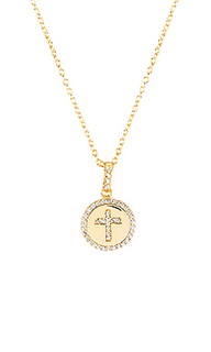 Ожерелье round cross - The M Jewelers NY