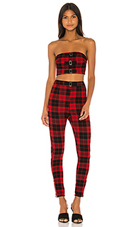 Набор брюки и топ без бретелек jalina - superdown